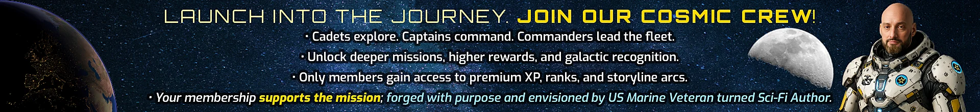 Membership Shop Banner - Join the Mission