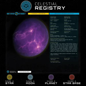 Celestial Registry Promo